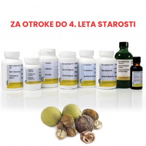 ČIŠČENJE ČREVESJA IN PARAZITOV OTROCI DO 4. LETA STAROSTI