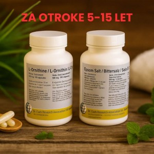 ČIŠČENJE JETER - komplet - OTROCI 5-15 LET