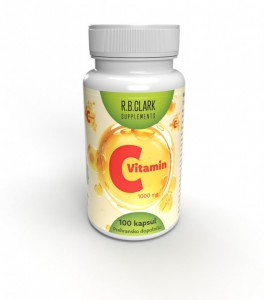 VITAMIN C (ASKORBINSKA KISLINA), 1000 mg, 100 mehkih kapsul
